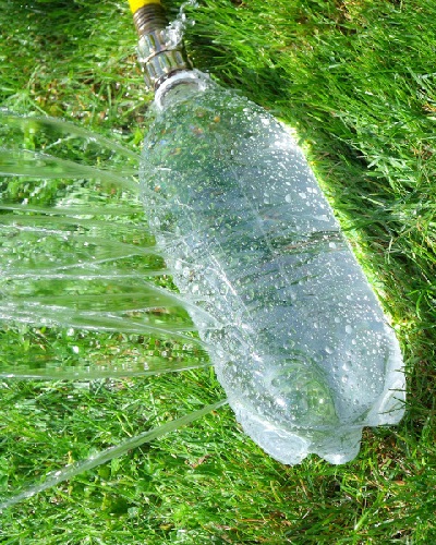 ساخت آبپاش با بطری پلاستیکی