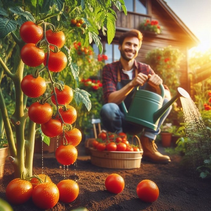 آیا می‌توان درون خانه گوجه فرنگی کاشت؟