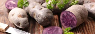 فواید و ارزش غذایی سیب زمینی بنفش