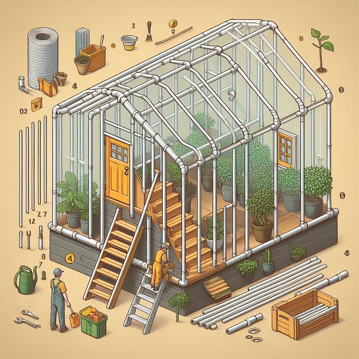 ساخت گلخانه خانگی